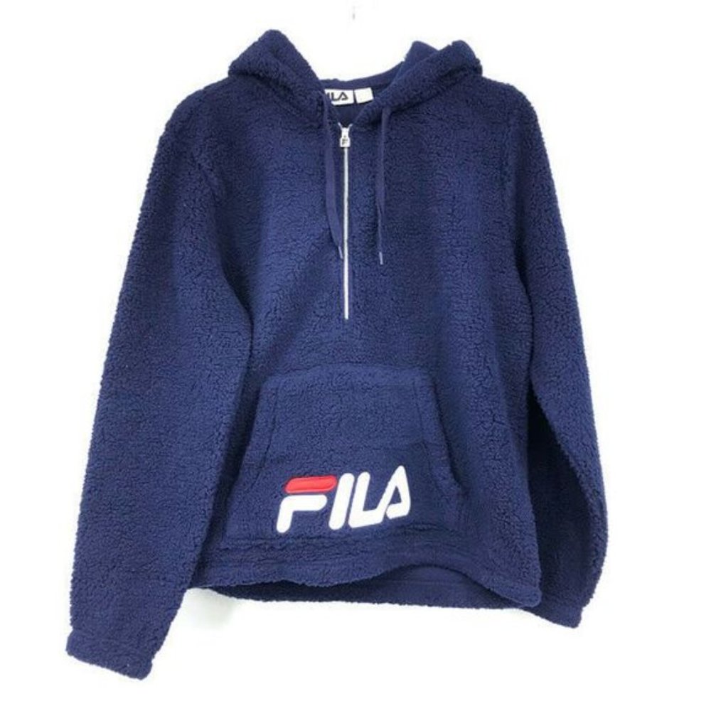 FILA Cozy Up Warm Sherpa Hoodie